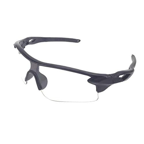 Clear Lens Sports Sunglasses for Cycling Fishing and Golf - UV Protection
