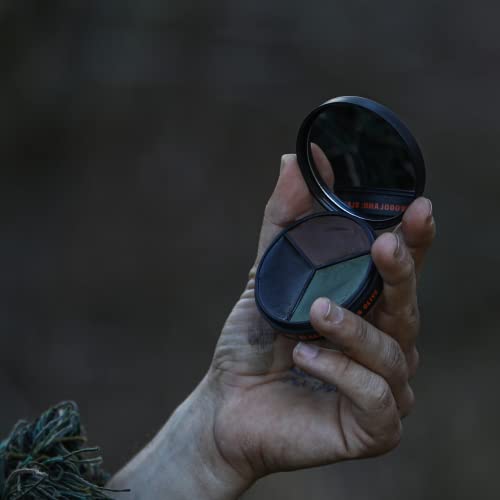 Woodland Camo Face Paint - Water & Sweat Resistant - 3 Colors