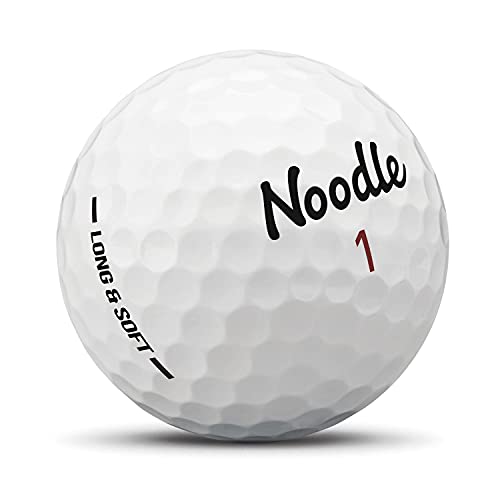 TaylorMade Noodle Golf Balls 2024, Long & Soft - 24 Pack