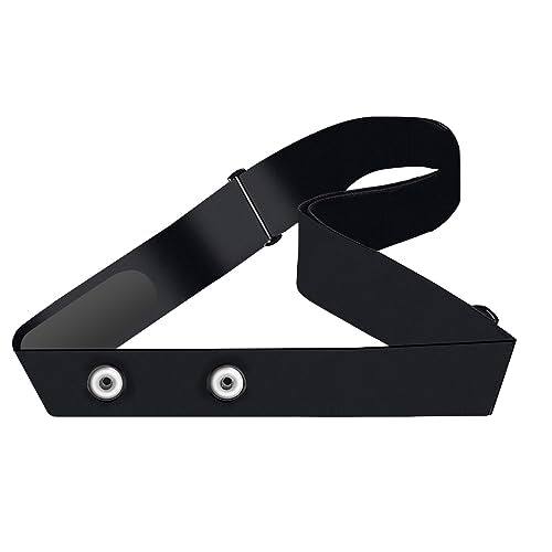 Adjustable Soft Chest Strap for Polar H10 H9 H7 - Black