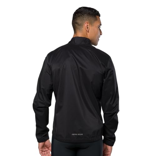 PEARL IZUMI Men’s Quest WxB Waterproof Rain Jacket Small Black Cycling Outerwear