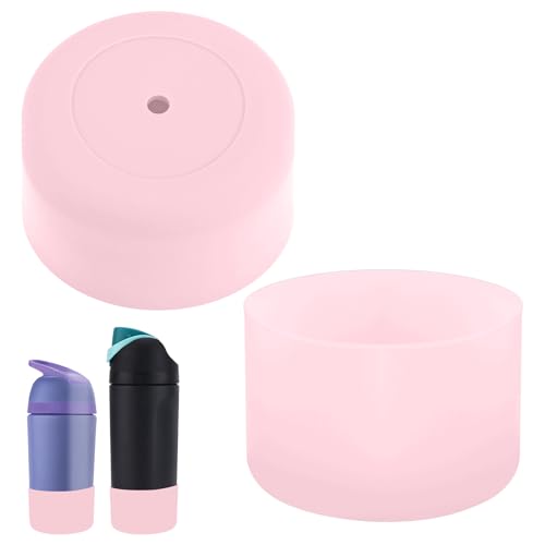 Silicone Boot for Owala Kids Water Bottle 2pcs - Light Pink