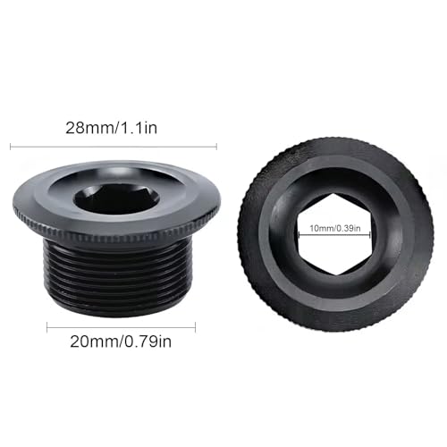 M20 Crank Arm Bolt - Durable Aluminum Alloy Crankset Screw