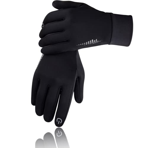 Thermal Touch Screen Gloves for Winter Sports - Non-Slip Fleece Lined