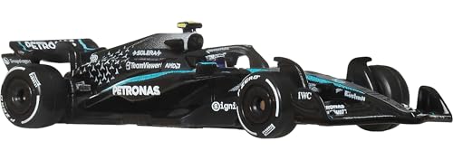 Hot Wheels Premium 1:64 Scale Formula 1 Racecar Set - George Russell & Kimi Antonelli