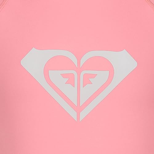 Short Sleeve Whole Hearted Rashguard Shirt - UPF 50+ Sun Protection, Plumeria