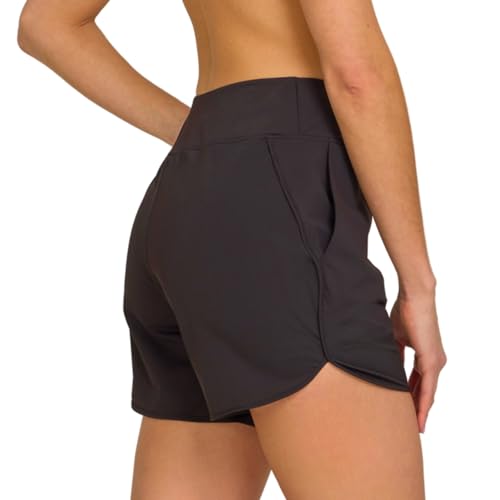 Champion Women’s 5" High Waisted Board Shorts – Black (Large)