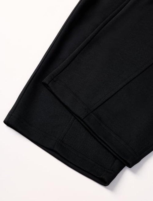 AIFARLD Mens Baggy Sweatpants Wide Leg Casual Sweat Pants with Pockets Elastic Waist Drawstring Relaxed Fit Black