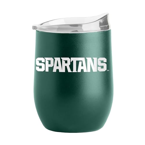 16 oz Curved Beverage Tumbler - Michigan State Spartans