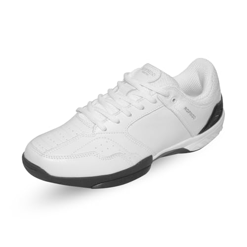 Fencing Shoes - Standard Sneakers for Men & Women - Black/White