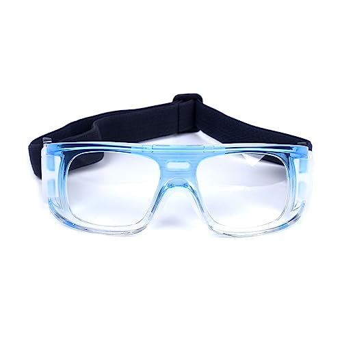 Sports Goggles for Men & Women - Black Shock-Resistant Glasses