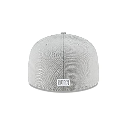 New York Yankees 59FIFTY Fitted Cap Gray 7 - Sports Fan Baseball Hat