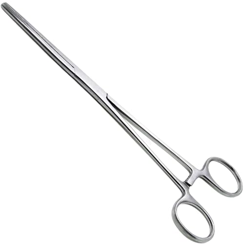 8" Stainless Steel Locking Hemostat Forceps - Straight