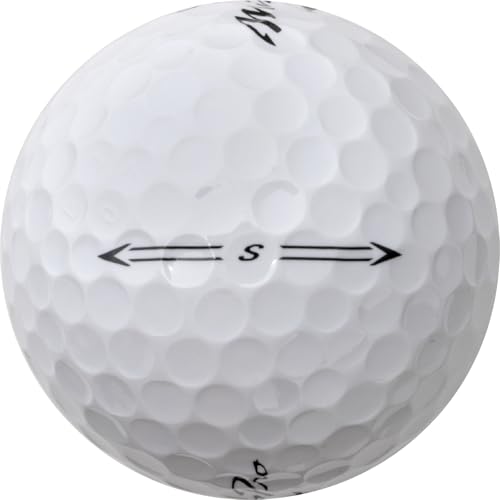 Mizuno PRO S Golf Balls - White, 1 Dozen, High-Performance Distance & Control