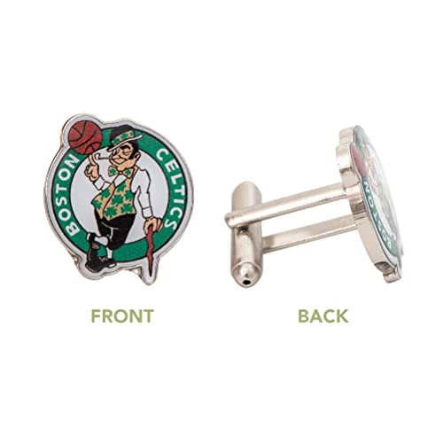 Boston Celtics Cufflinks - NBA Team Formal Wear Accessories