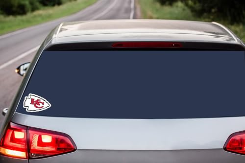 Kansas City Chiefs Auto Decal - 8 Inch Vinyl Sheet