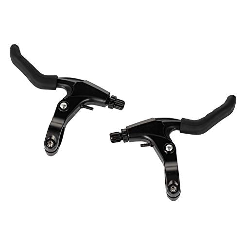 Silicone Bike Brake Lever Covers - Anti-Slip Handle Grips - Black