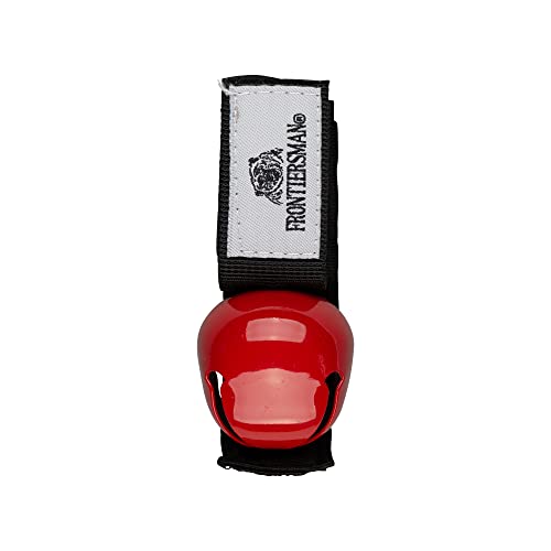 Bear Bell with Magnetic Silencer for Hiking & Camping - Red