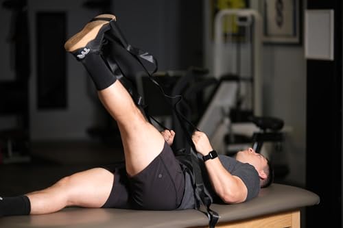 Non-Elastic Stretching Strap with 10 Loops for Flexibility Training
