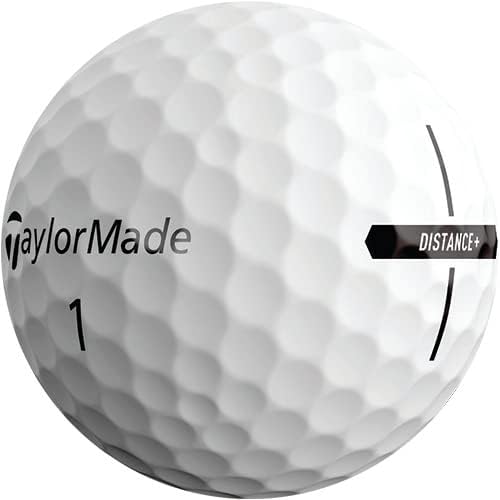 TaylorMade Golf Distance+ Balls - Enhanced Distance & Control | Ideal for All Skill Levels