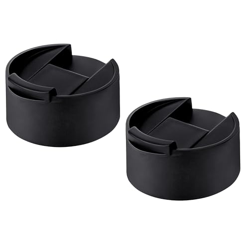 Bluwing Flip Lid for Hydro Flask Wide Mouth 12-64 oz – Black 2 Pack