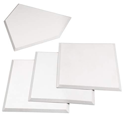 Premium 4 Piece Baseball & Softball Base Set - Heavy-Duty