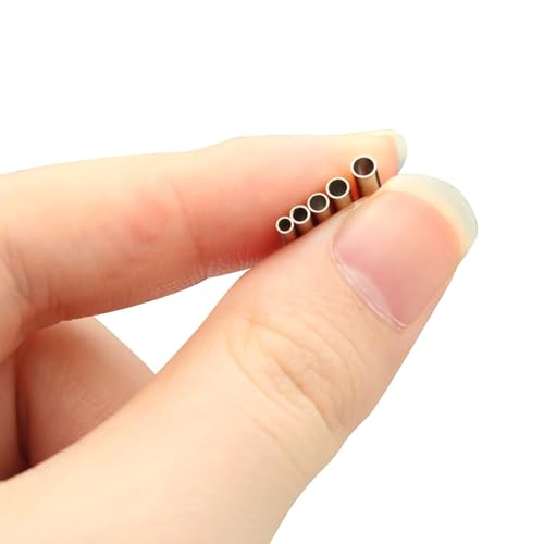 Copper Crimp Sleeves Kit for Fishing Leaders - 250pcs Single Barrel Set