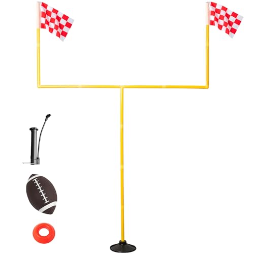 Adjustable Portable Football Field Goal Post Set - 6ft x 4ft