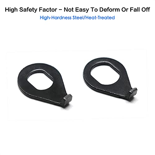 Bike Wheel Safety Washers - M8 & M10 Steel Set