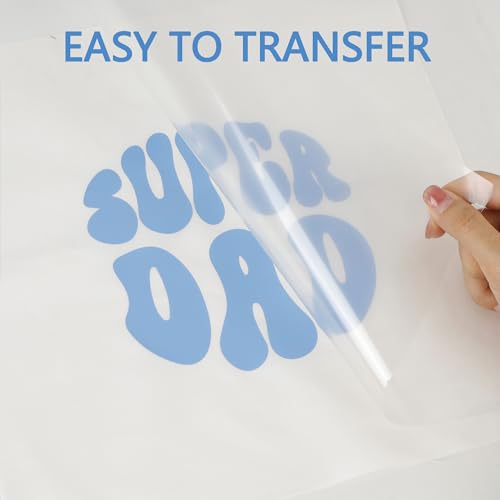 Heat Transfer Vinyl Roll 12x12ft - Sky Blue HTV for T-Shirts
