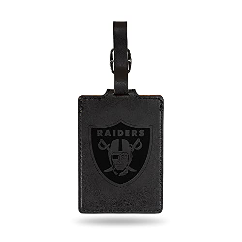 NFL San Francisco 49ers Laser Engraved Suede Luggage Tag - Red & Black