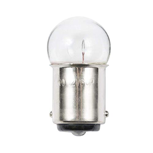 Marine Grade Light Bulb - Double Contact Bayonet Base, 12V, 7.5W, Clear, 2-Pack