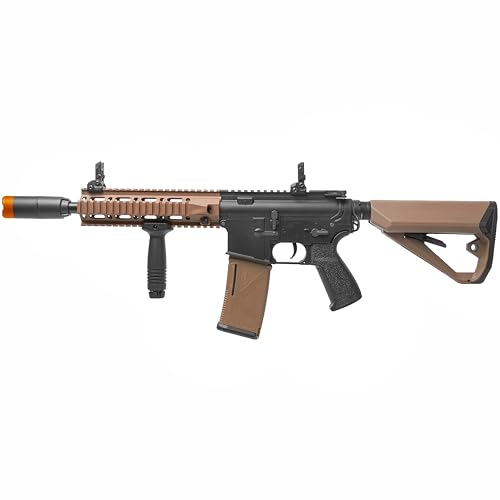 Tactical Airsoft AEG Starter Pack - 10" Polymer with Battery & Charger