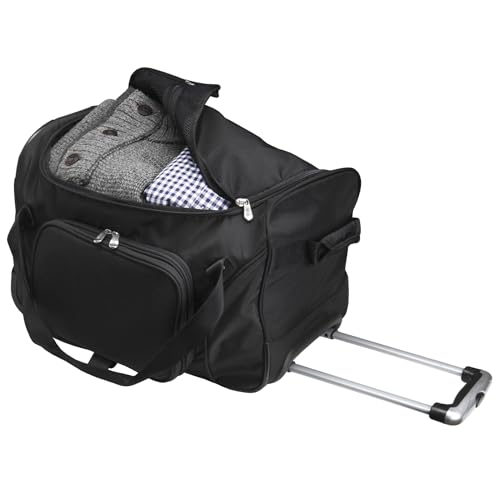 San Francisco 49ers Wheeled Duffel Bag - 22-Inch Travel Bag