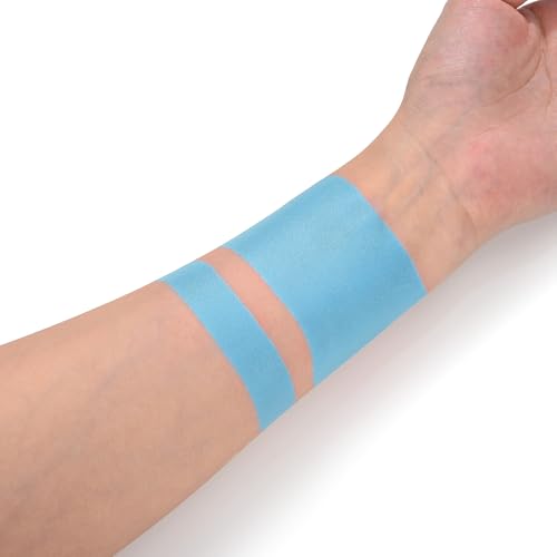Light Blue Eye Black Stick - Anti-Glare, Sweat-Proof Coverage