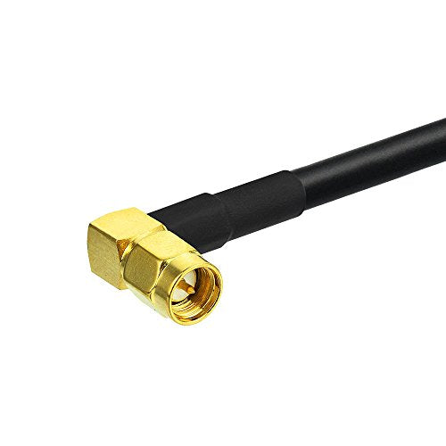 SMA Male Right Angle to SMA Female Coaxial Cable - 60cm / 2 Feet