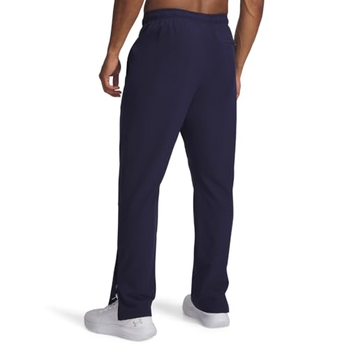 Under Armour Men's Hockey Warm Up Pants XL Midnight Navy & White Water-Resistant