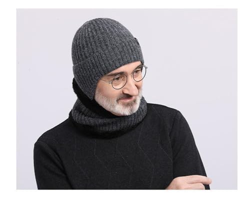 Knitted Fisherman Beanie - Warm Slouchy Winter Hat for Men Women and Kids