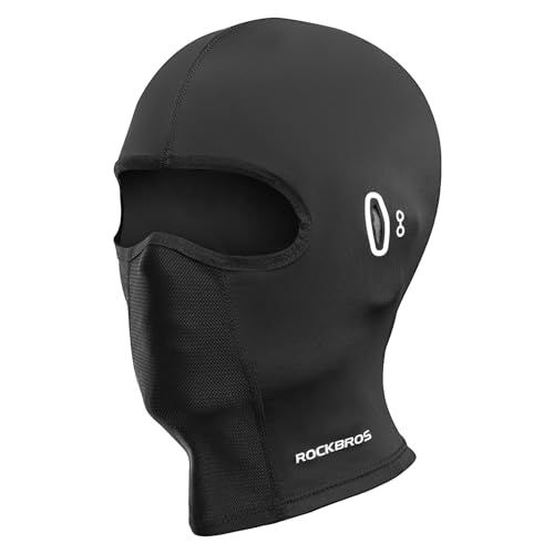 Breathable Windproof Balaclava Face Mask for Summer - Black 1