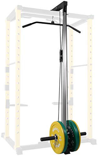 Adjustable Power Rack Attachment - Lat Pulldown V1 for Home Gym
