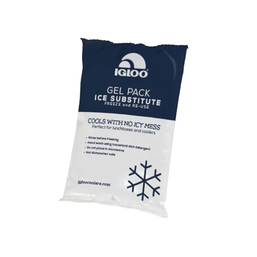 MaxCold Reusable Gel Ice Pack - 8oz Long Lasting Freezer Pack - White