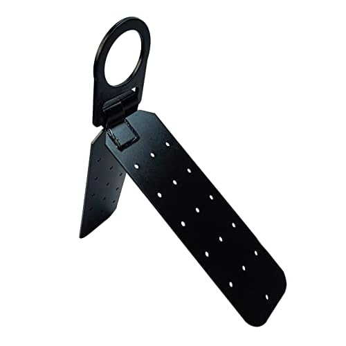 Frontline RO01 Reusable Hinged Roof Anchor | Heavy Duty D-Ring | OSHA & ANSI Compliant | High Strength Alloy Steel | Roofing Anchor with Nails Included