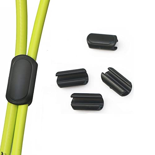 Bike Brake Cable Housing Clips Pack of 4 - Organize 4mm & 5mm Brake Hoses