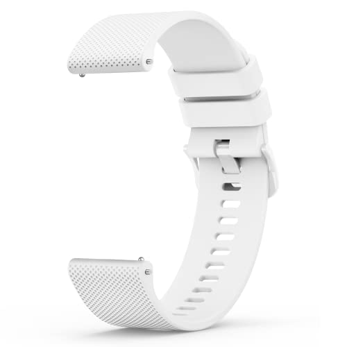 Silicone Sport Replacement Watch Band for Garmin - White