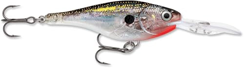 Glass Shad Rap Fishing Lure - Black 05