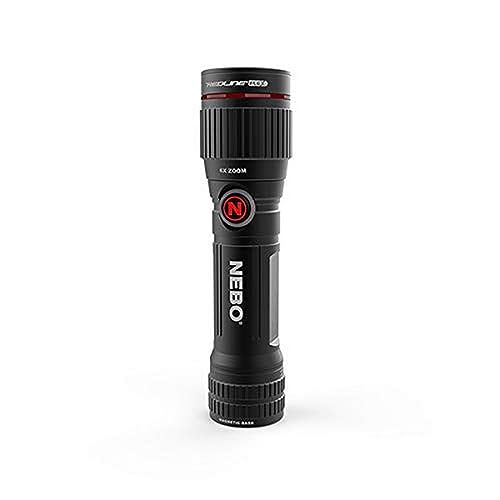 NEBO Redline Flex Light | 450 Lumens, Flashlight Powered by Rechargeable & Disposable Batteries, Durable & Water Resistant, Bright Light for Camping & EDC, Includes Charging Cable