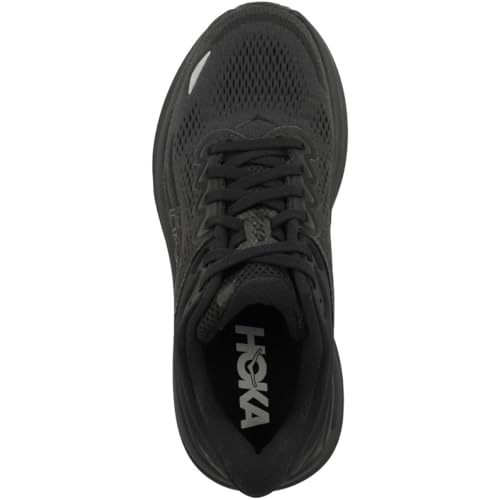 Hoka Bondi 9 Women's Road Running Shoes - Black/Black