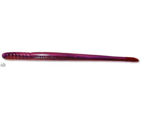 Roboworm 4.5 Inch Fat Straight Tail Worm - 6" Red Crawler Soft Plastic Bait
