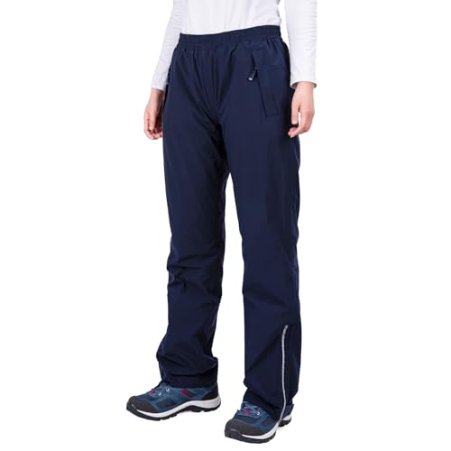 33,000ft Women's Rain Pants Medium Blue Lightweight Waterproof Overpants