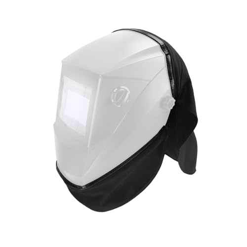 Welding Helmet Extended Cover and Bib Set £¬Split Wrap-Around Design with Press Fit Seal for Full Neck and Head Protection, Welder Hood Accessories